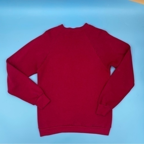 JERZEES Vintage 90’s Penguins Heart Crewneck Sweatshirt - Picture 2 of 3